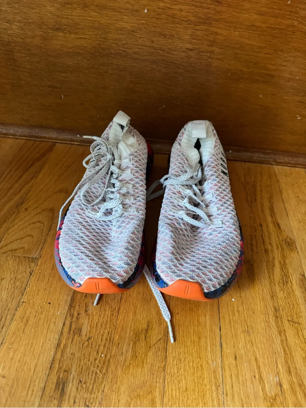 NOBULL W12.5/M11 Journey Drive Knit Sneakers with Floral Sole